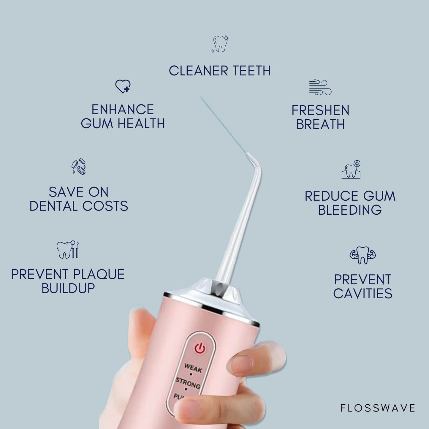 Flosswave Water Flosser – For a Cleaner, Healthier Smile